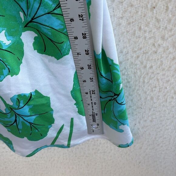 Diane von Furstenberg x Target Slip Women’s Size Large Green White‎ - Picture 5 of 8